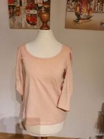 Shirt Damen dreiviertel Arm apricot Rose sehr gut Gr. 38 / M Baden-Württemberg - Freiburg im Breisgau Vorschau