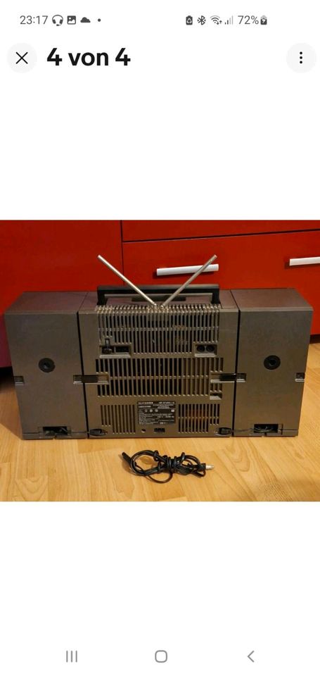 Radiorekorder Getto Blaster Telefunken HiFi Studio 1m Zust. Gut in Winnemark