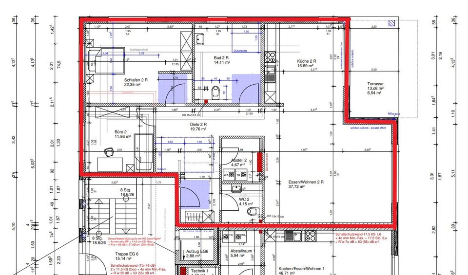 Neubau Wohntraum in den Klausegärten – Erdgeschosseinheit links in Osnabrück