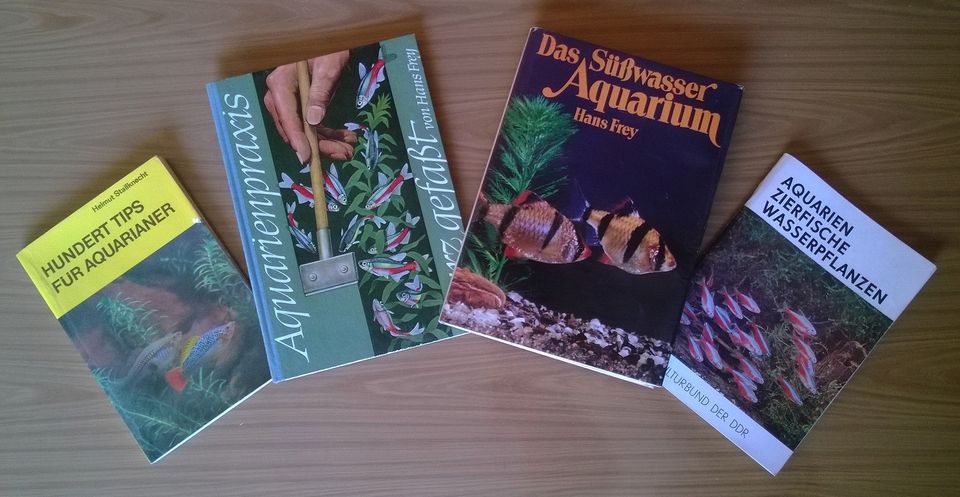 Terrarium 1,45 m, 5 Mooreichenstücke, 4 Aquarium-Bücher in Zahna-Elster