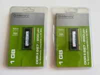 Cn MEMORY 1 GBDDR 667-200 für Notebooks Hessen - Lampertheim Vorschau