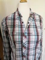 Hemd Bluse, Tom Tailor, Gr. L, weiß - kariert, Langarm Baden-Württemberg - Mühlacker Vorschau