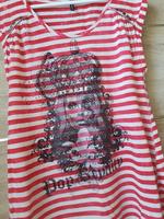 FISHBONE Shirt mit Strass Nieten Rock Pop Art Frau Krone Thüringen - Bad Klosterlausnitz Vorschau