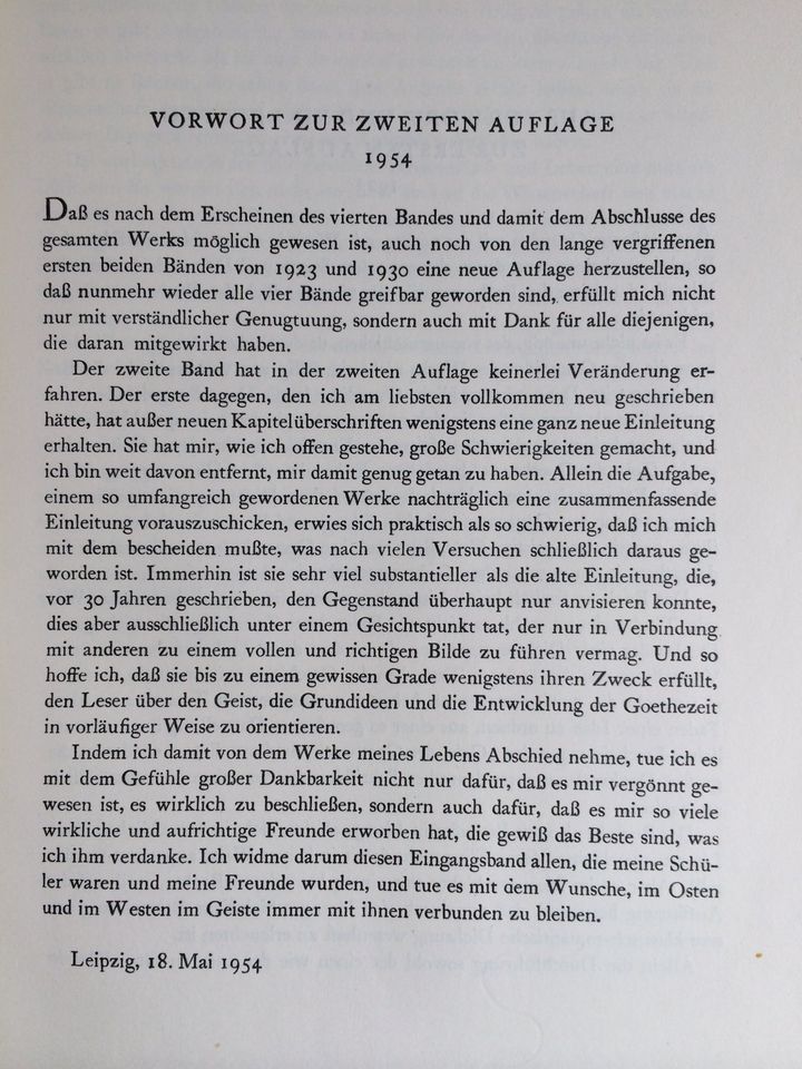 Korff: Geist der Goethezeit. 5 Bde (kompl.)  / Germanistik, in Geist