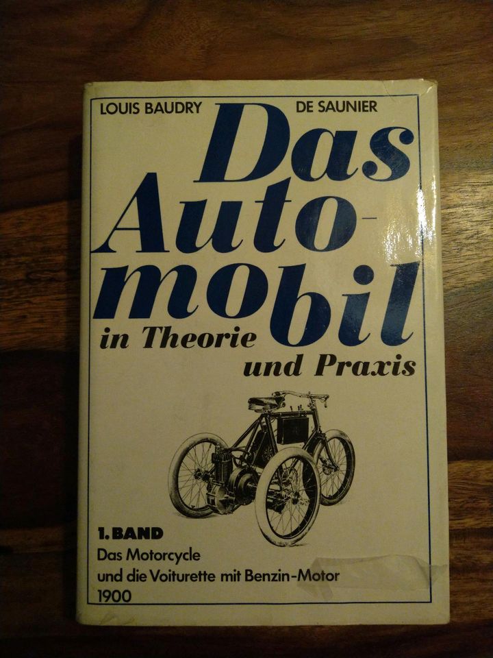 Buch Das Automobil in Theorie und Praxis in Hainburg