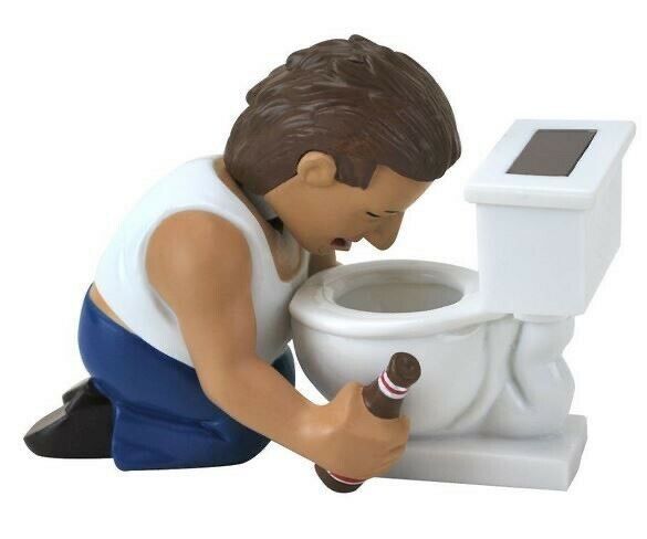 ❗️Suche❗️Solar Wackelfigur Pukin kotzender Paul Toilet Shaker