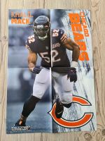 NFL Football Poster - KHALIL MACK - Chicago Bears Bremen-Mitte - Bremen Altstadt Vorschau