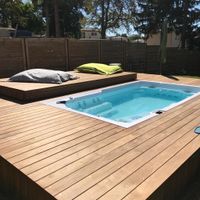 Rolldeck - fahrbare Terassenabdeckung für Swimspa´s und Pools Sachsen-Anhalt - Calbe (Saale) Vorschau