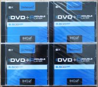 4 x DVD+R  Intenso Double Layer 8,5 GB 240 min.- NEU - Niedersachsen - Edemissen Vorschau
