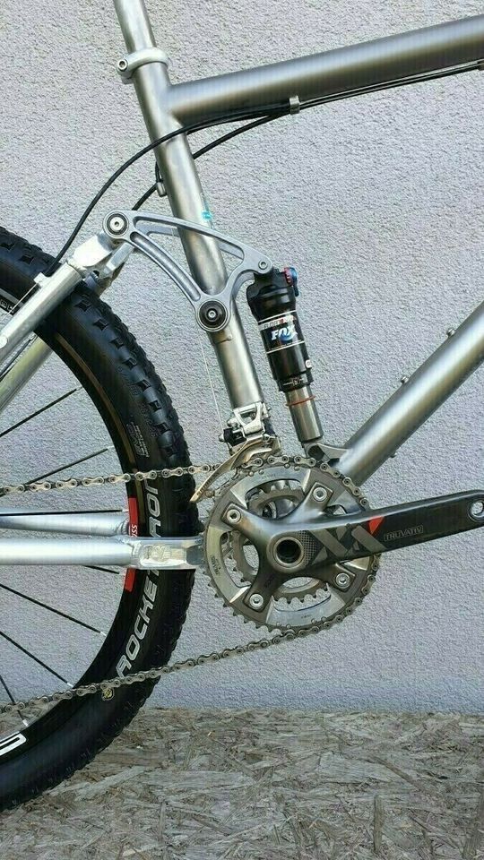 Moots Cinco Titanium Fully, Mountainbike, SRAM XX, Fox, Titan in Geroldshausen