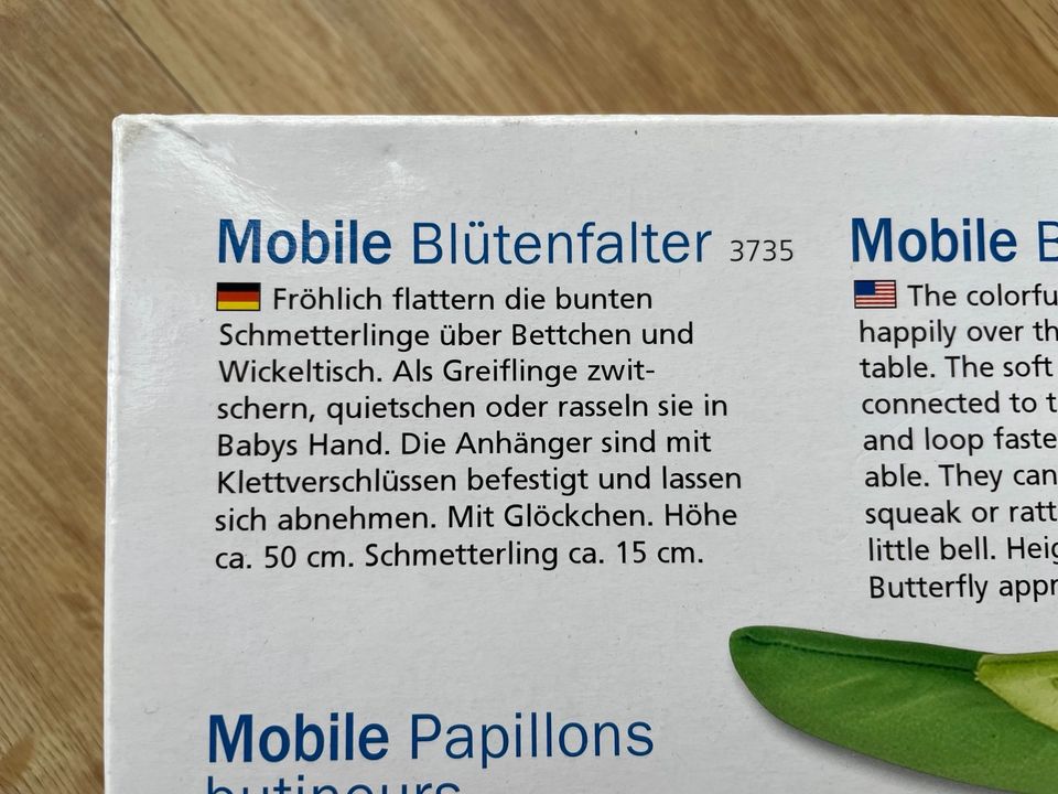 Mobile Blütenfalter HABA inkl. Versand in Böhlen