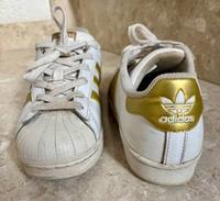 Adidas Superstar White Gold Metallic Gr 38 2/3 Hessen - Grünberg Vorschau