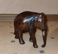 Geschnitzter Vintage Elefant aus Holz Rheinland-Pfalz - Altenglan Vorschau