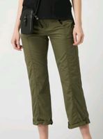 Esprit  Damen Cropped Hose aus Bio-Baumwolle in khaki Hessen - Rüsselsheim Vorschau