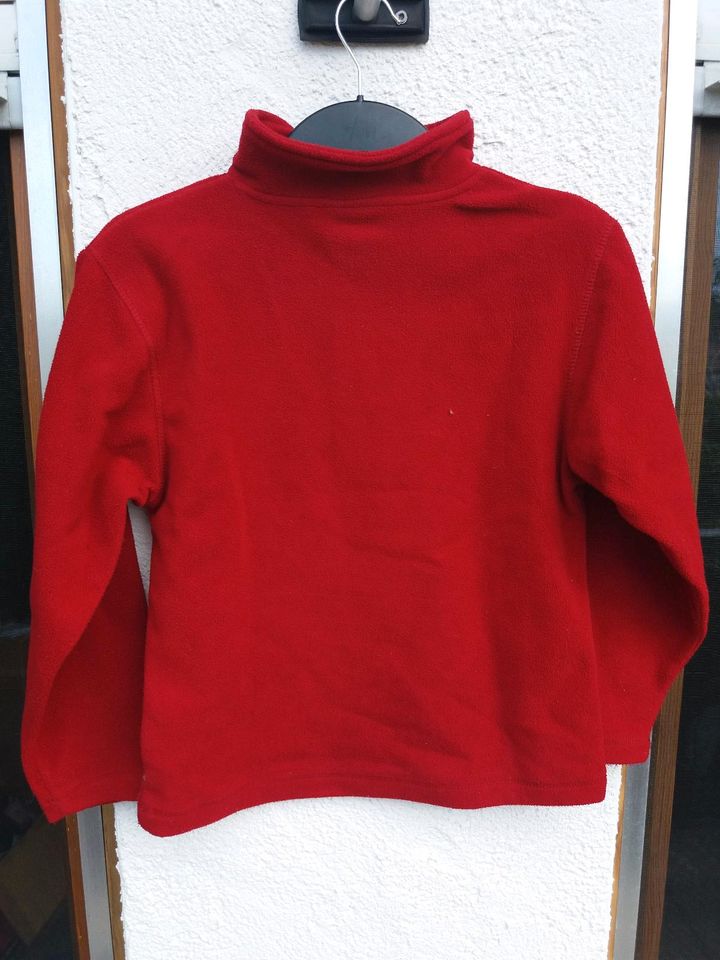 Kids Fashion Fleecepulli Winterpulli Stehkragen Kragenpulli rot in Mötzingen