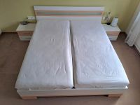 Doppelbett 1,80 x 2,00 m mit Nachtschränkchen Hessen - Meinhard Vorschau