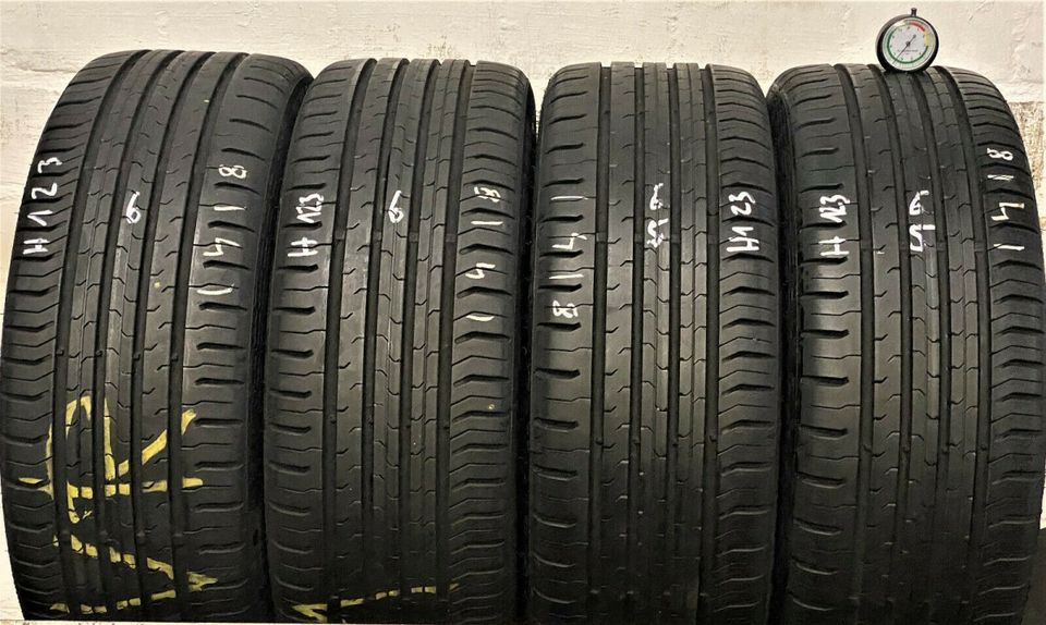 4x Sommerreifen Continental EcoContact 5 195/45 R16 84H neuwertig in Kevelaer