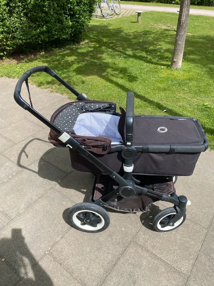 Bugaboo Buffalo Kinderwagen Babywagen schwarz in München