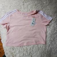 Adidas T shirt crop Niedersachsen - Brackel Vorschau