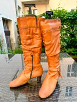 Stiefel Görtz, Damen Gr. EU 39, weiches Echt-Leder, cognac-braun Berlin - Steglitz Vorschau