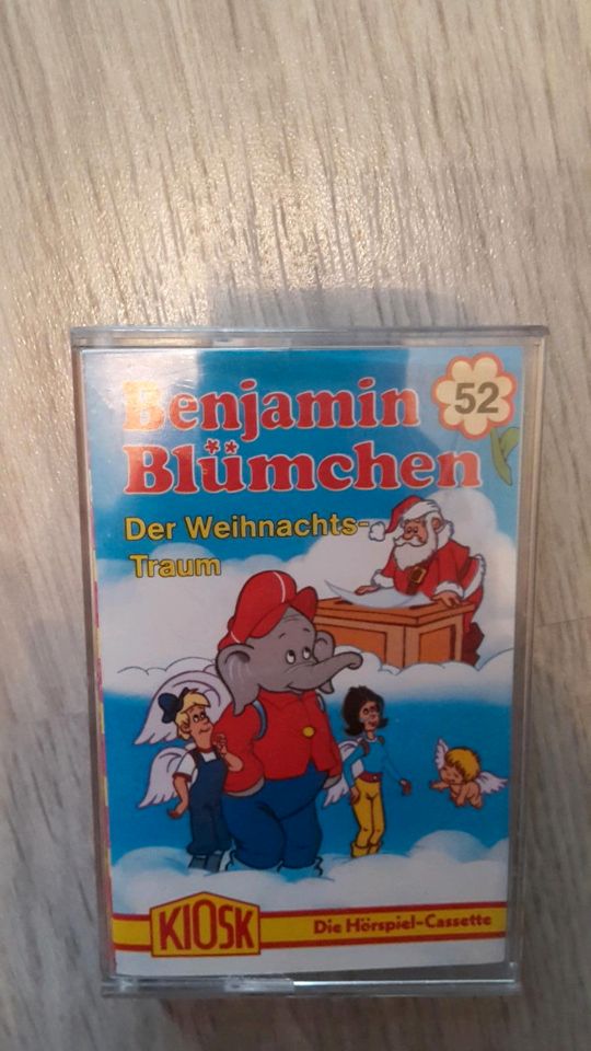 Benjamin Blümchen Kassetten  Hörspiel Der Weihnachtstraum Elefant in Delmenhorst