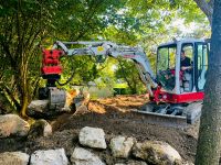 Minibagger Bagger Takeuchi tb 225  Powertilt,  DMS Greifer mieten Baden-Württemberg - Aach Vorschau