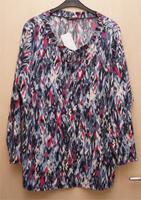 Bluse bunt Gr.48/50 - 99% Polyester, 1% Elasthan Bayern - Hausen Oberfr. Vorschau