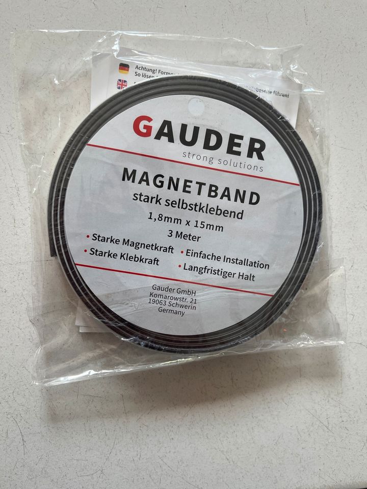 Magnetband selbstklebend NEU in Moers