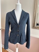 Liebeskind  Berlin Blazer blau weiß Baumwolle 36/S Hamburg-Nord - Hamburg Winterhude Vorschau