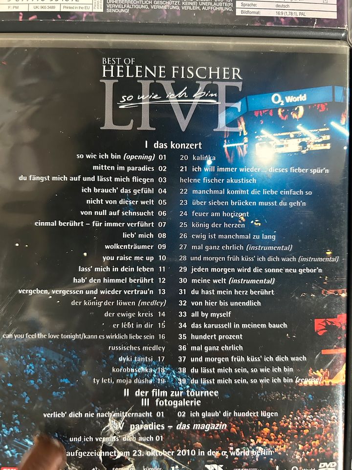 6 Helene Fischer DVDs in Nordrhein-Westfalen - Beckum | eBay Kleinanzeigen  ist jetzt Kleinanzeigen