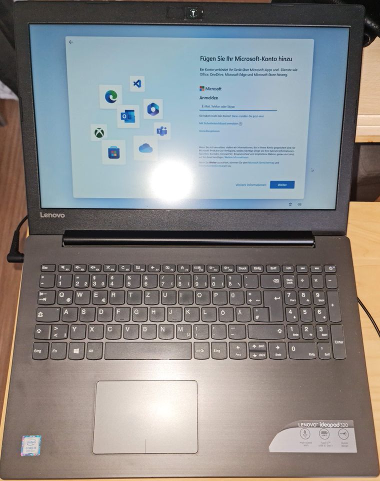 Laptop Lenovo ideapad 320 mit Tasche in Berlin