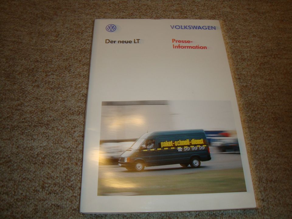 VW Pressemappen 1990er, verschiedene VB in Köln