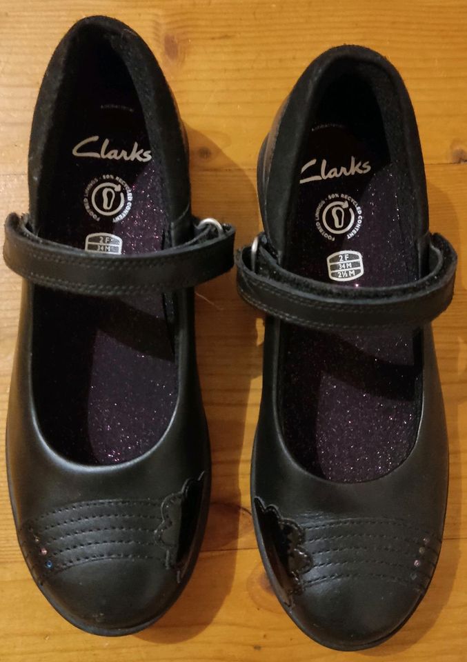 Schuhe festlich Ballerinas von Clarks Obermaterial Leder in Dortmund