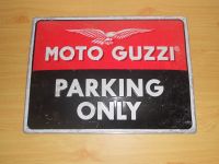 Blechschild Moto Guzzi Parking only 40 x 30 cm neu Sachsen-Anhalt - Merseburg Vorschau