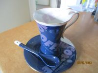 Coffee Tasse/ Untertasse & Löffel von gift - 10 cm Niedersachsen - Wennigsen Vorschau