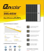 Solarmodul 410W Solar Qn-Solar, PV, Photovoltaik Sachsen-Anhalt - Sangerhausen Vorschau