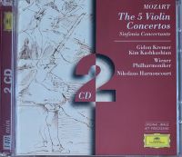 Mozart „5 Violinkonzerte“ Gidon Kremer, Wiener, 2CDs Top-Zustand Hessen - Dreieich Vorschau