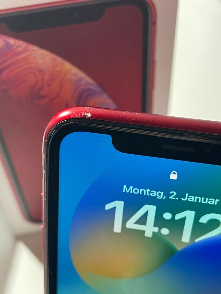 I Phone XR Rot Apple 64 Gb gebraucht in Mauchenheim