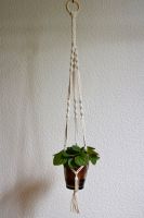 Makramee Blumenampel geflochten Handarbeit Deko Boho 80cm Stuttgart - Stuttgart-Ost Vorschau