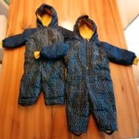 lupilu Winter Overalls Kapuze blau/bunt Gr.80 Saarland - Merzig Vorschau