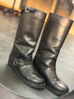 Ralph Lauren Lederboots, Größe 38,schwarz Hessen - Rosbach (v d Höhe) Vorschau