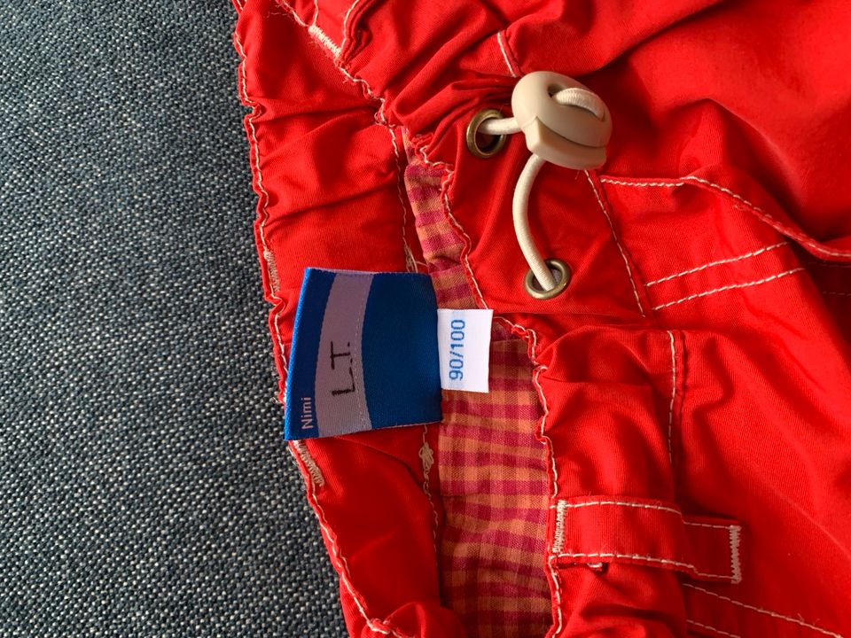 Finkid Keksi outdoorhose Matschhose rot 90/100 in Hürth