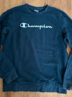 Champion Pullover, Größe 164/170 S, dunkelblau Düsseldorf - Unterbach Vorschau