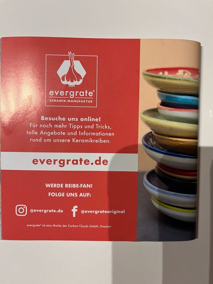 Keramik Reibe Evergate Keramik Manufaktur Handarbeit in der EU in Köngen