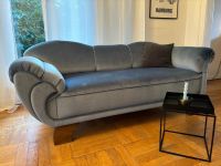 Couch in Azurblau als Einzelstück Wandsbek - Hamburg Volksdorf Vorschau