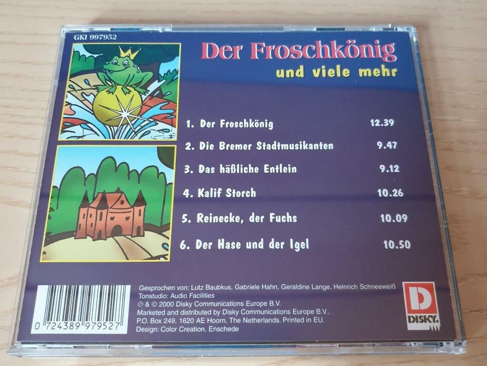 Der Froschkönig und viele mehr CD in Neustadt a. d. Waldnaab