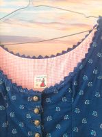 Dirndl Tostmann . Gottseidank. Vintage.Kleid.Blau. 36 Hochwertig Bayern - Wörth an der Isar Vorschau