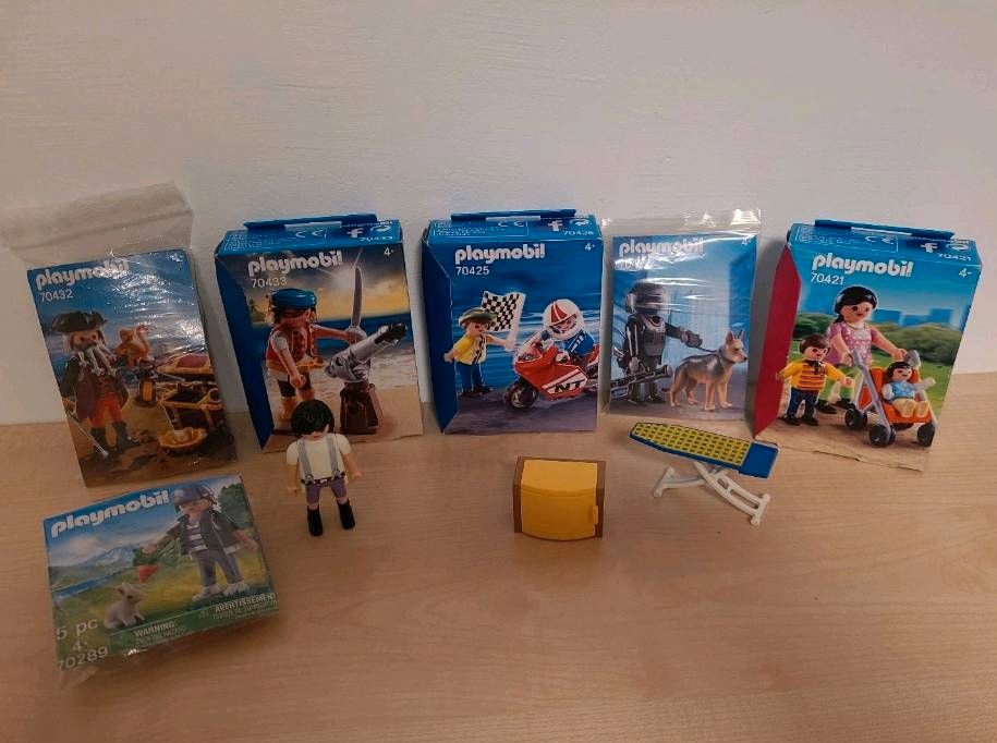 Playmobil Pirat Kanone Schatz Racingbike SEK Hund Hase Möbel in Hamburg