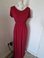 Bordeaux Maxikleid Sommerkleid kurzarm Strandkleid rot Hessen - Kassel Vorschau