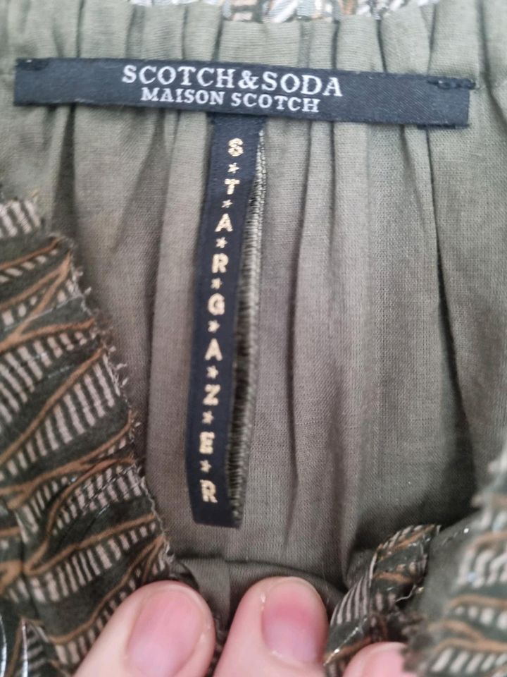 Scotch & Soda Maison Scotch Tunika Kleid khaki XL sexy sommer in Tuntenhausen